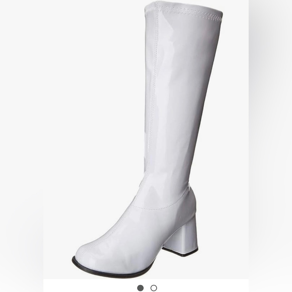 Worn once like new in box size 8 patent leather boots